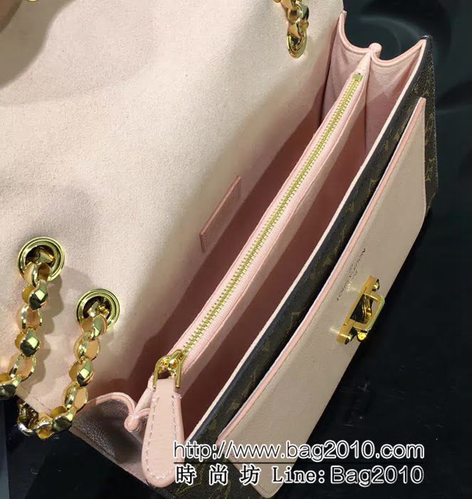 路易威登LV頂級原單牛皮單肩斜跨鏈條包 M41731百搭必備款 YDH1017